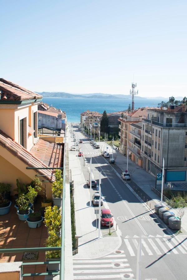 Ferienwohnung Precioso Atico Con Terraza Y Vistas A Silgar. Sanxenxo Exterior foto